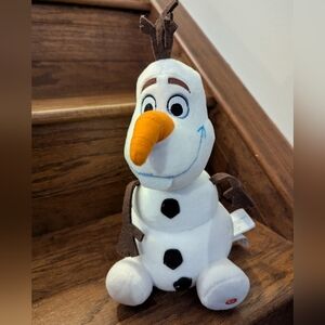 Disney Frozen Olaf Spinning musical plush toy